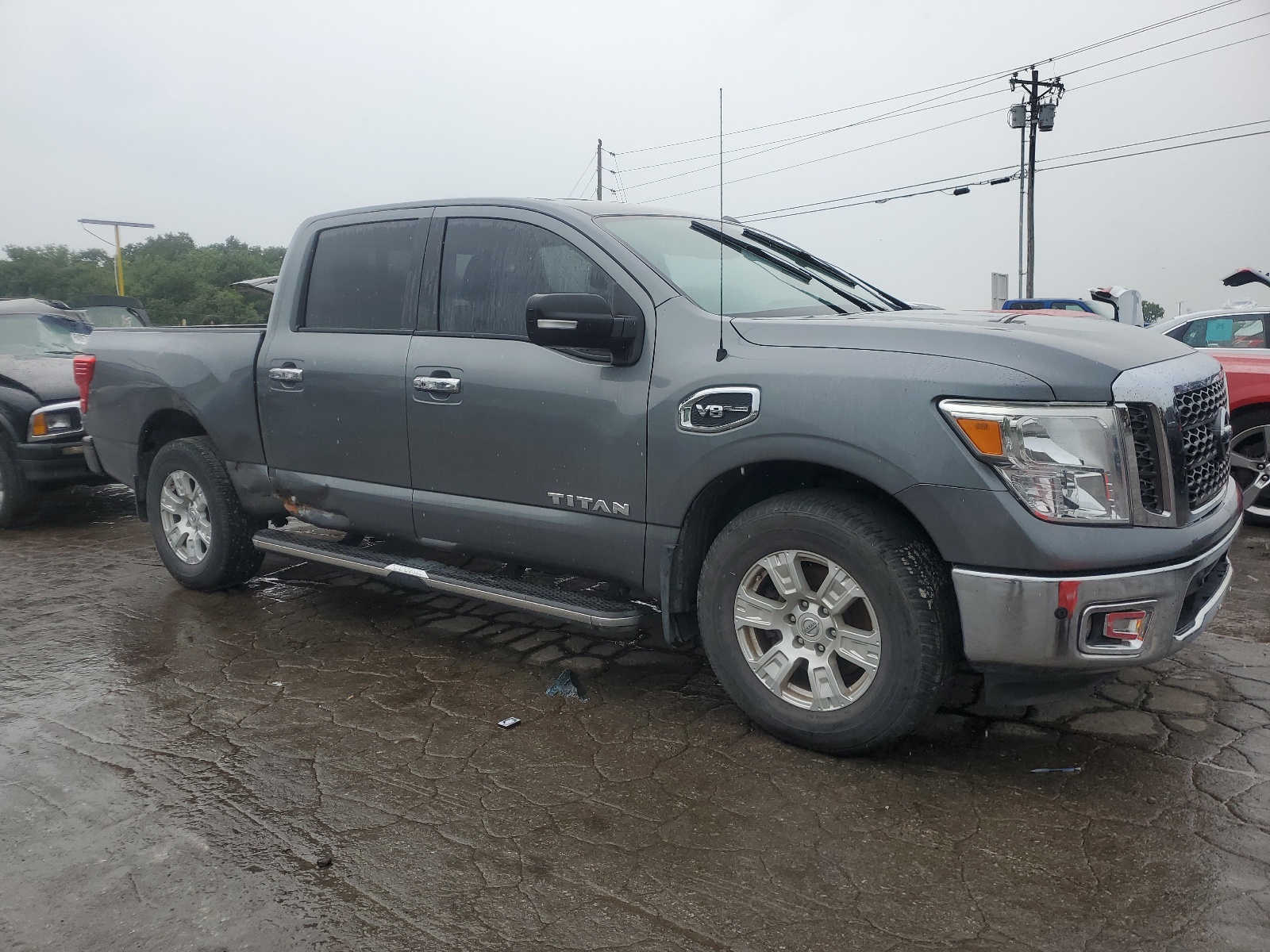 2017 Nissan Titan Sv vin: 1N6AA1E68HN536288