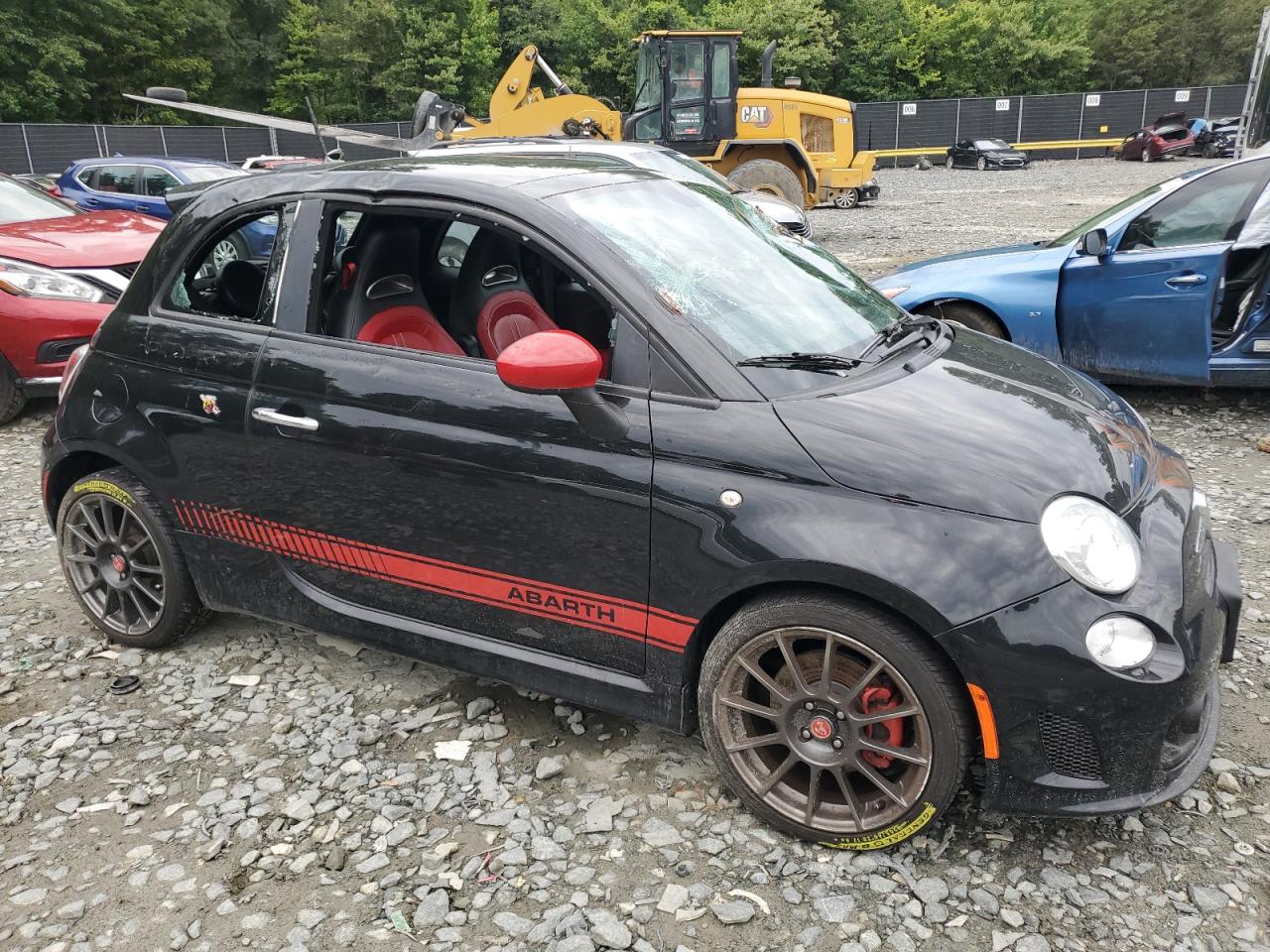 2013 Fiat 500 Abarth VIN: 3C3CFFFH6DT573249 Lot: 63520504
