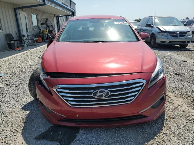  HYUNDAI SONATA 2017 Czerwony