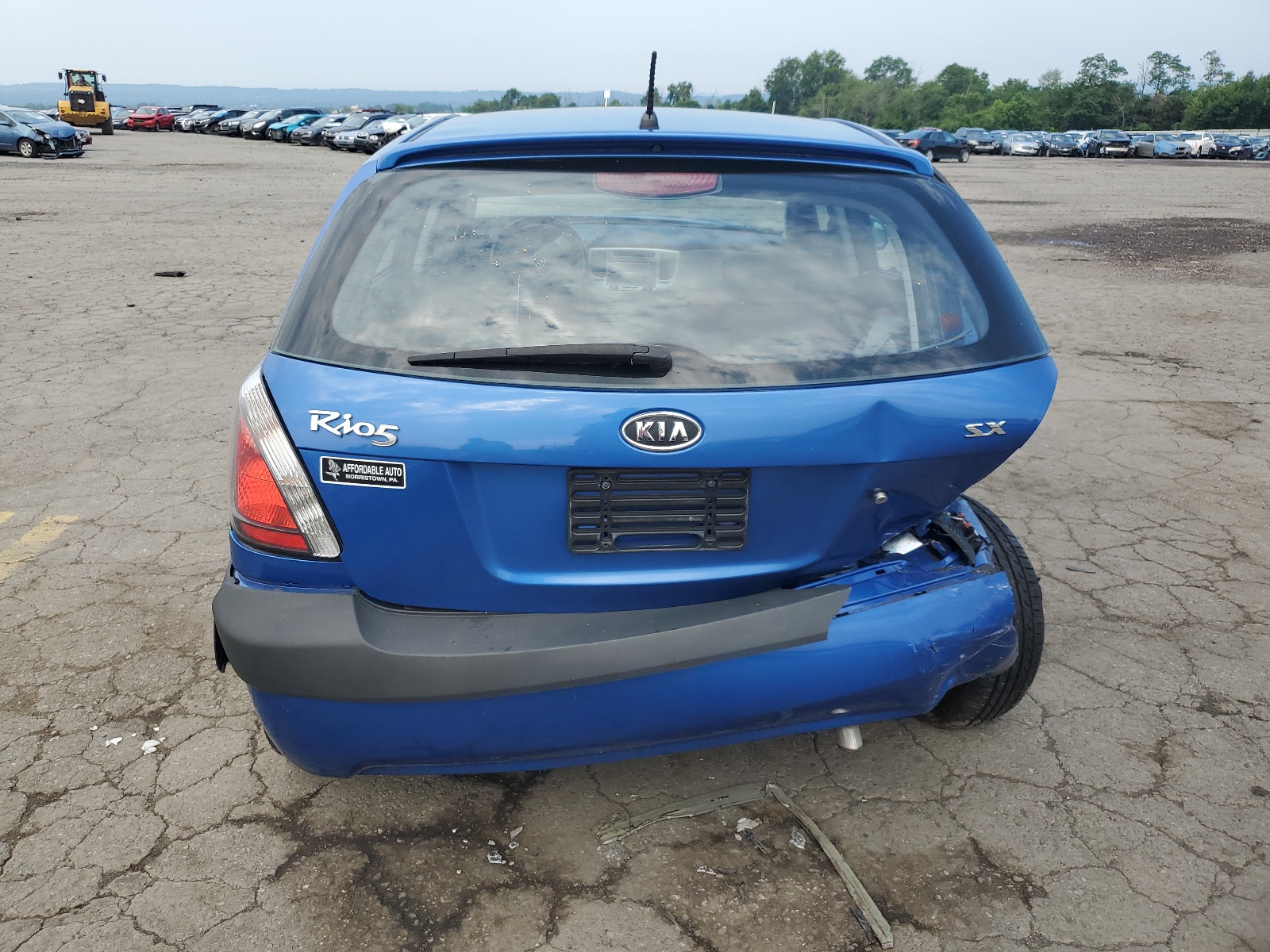 KNADE163776235106 2007 Kia Rio 5 Sx