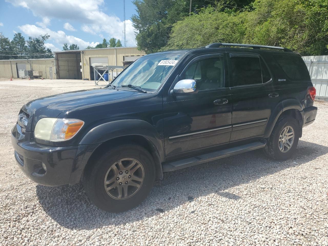 2007 Toyota Sequoia Limited VIN: 5TDBT48A37S278855 Lot: 61805434