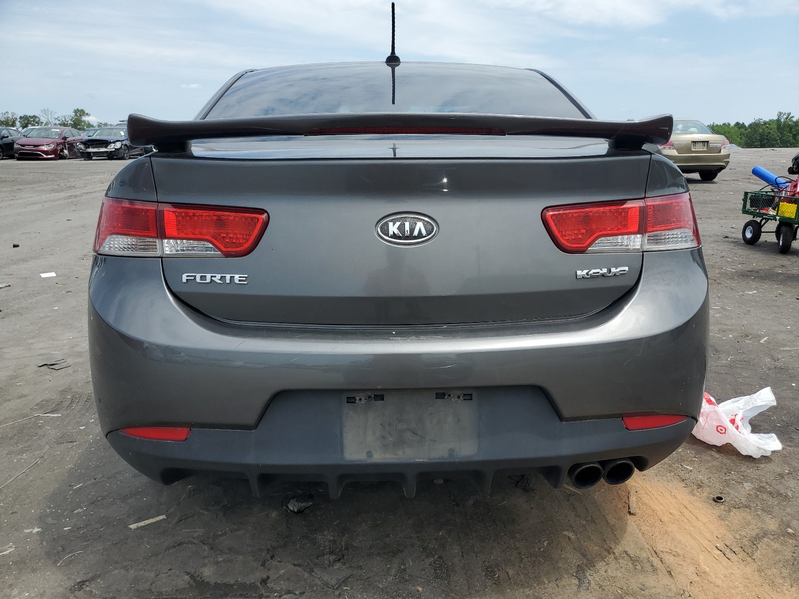 KNAFU6A28D5743335 2013 Kia Forte Ex