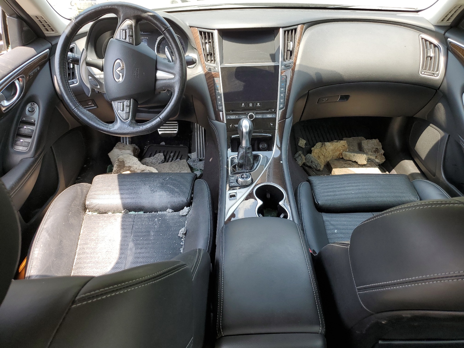 JN1FV7AR0GM451081 2016 Infiniti Q50 Red Sport 400