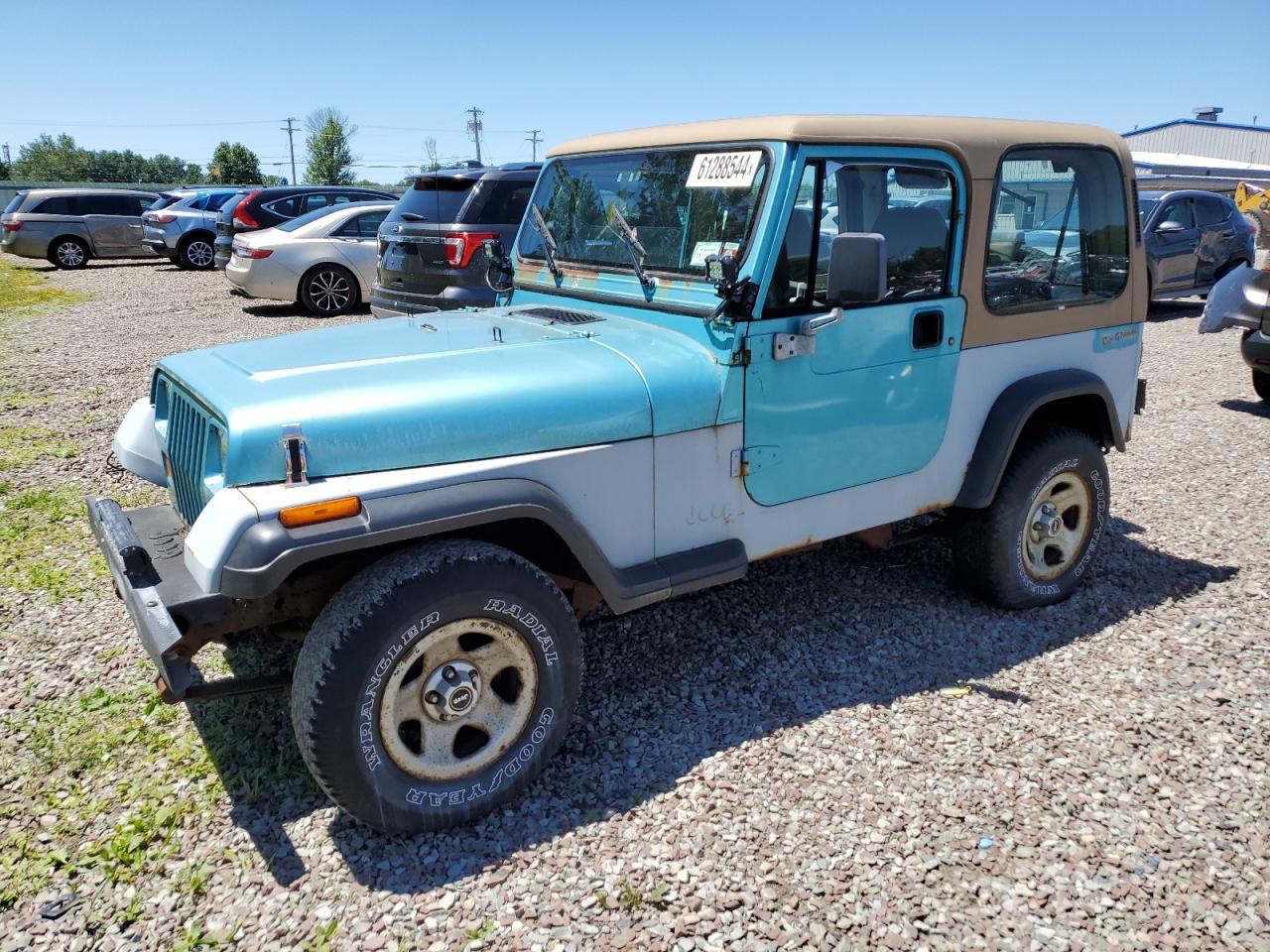 1995 Jeep Wrangler / Yj S VIN: 1J4FY19P7SP263163 Lot: 61288544