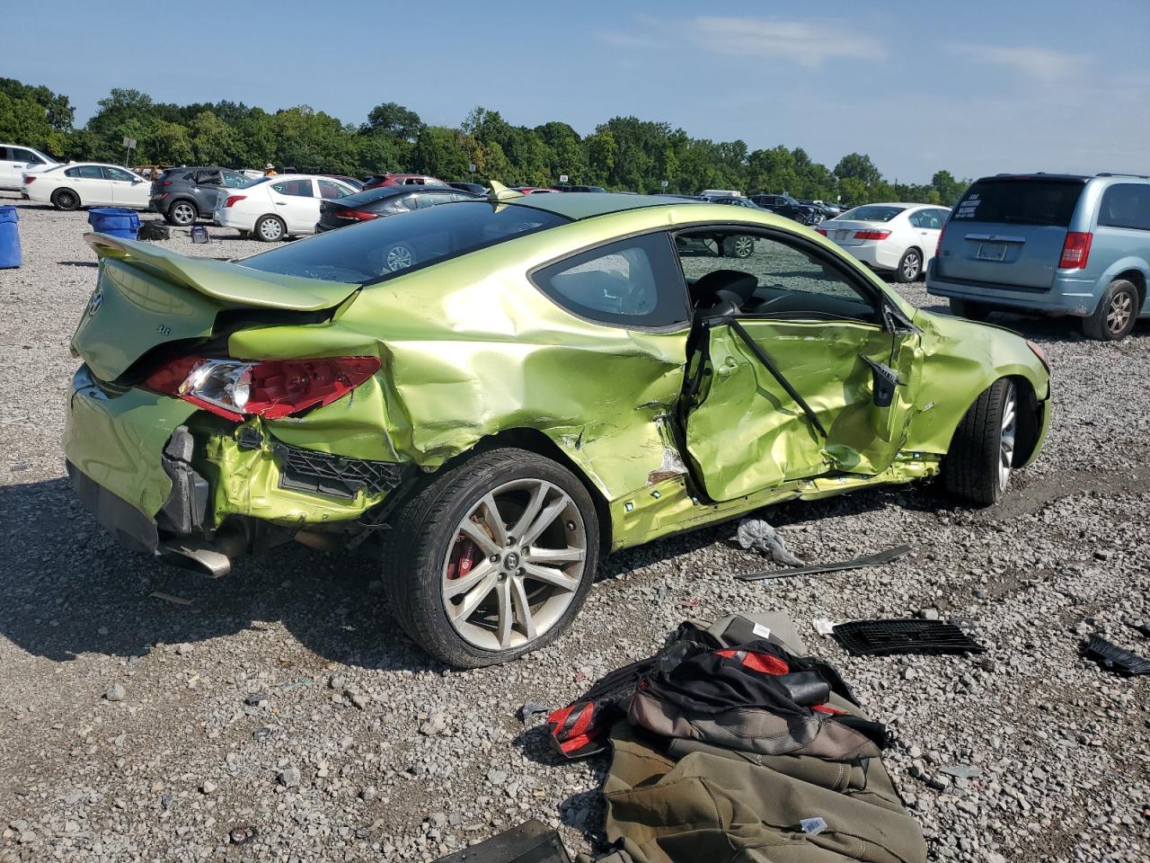 2010 Hyundai Genesis Coupe 3.8L VIN: KMHHU6KH1AU013049 Lot: 62811224