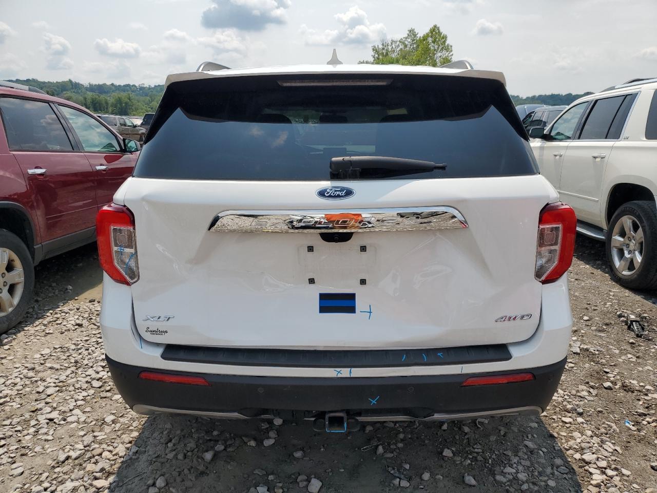 2022 Ford Explorer Xlt VIN: 1FMSK8DH8NGB64866 Lot: 60094254