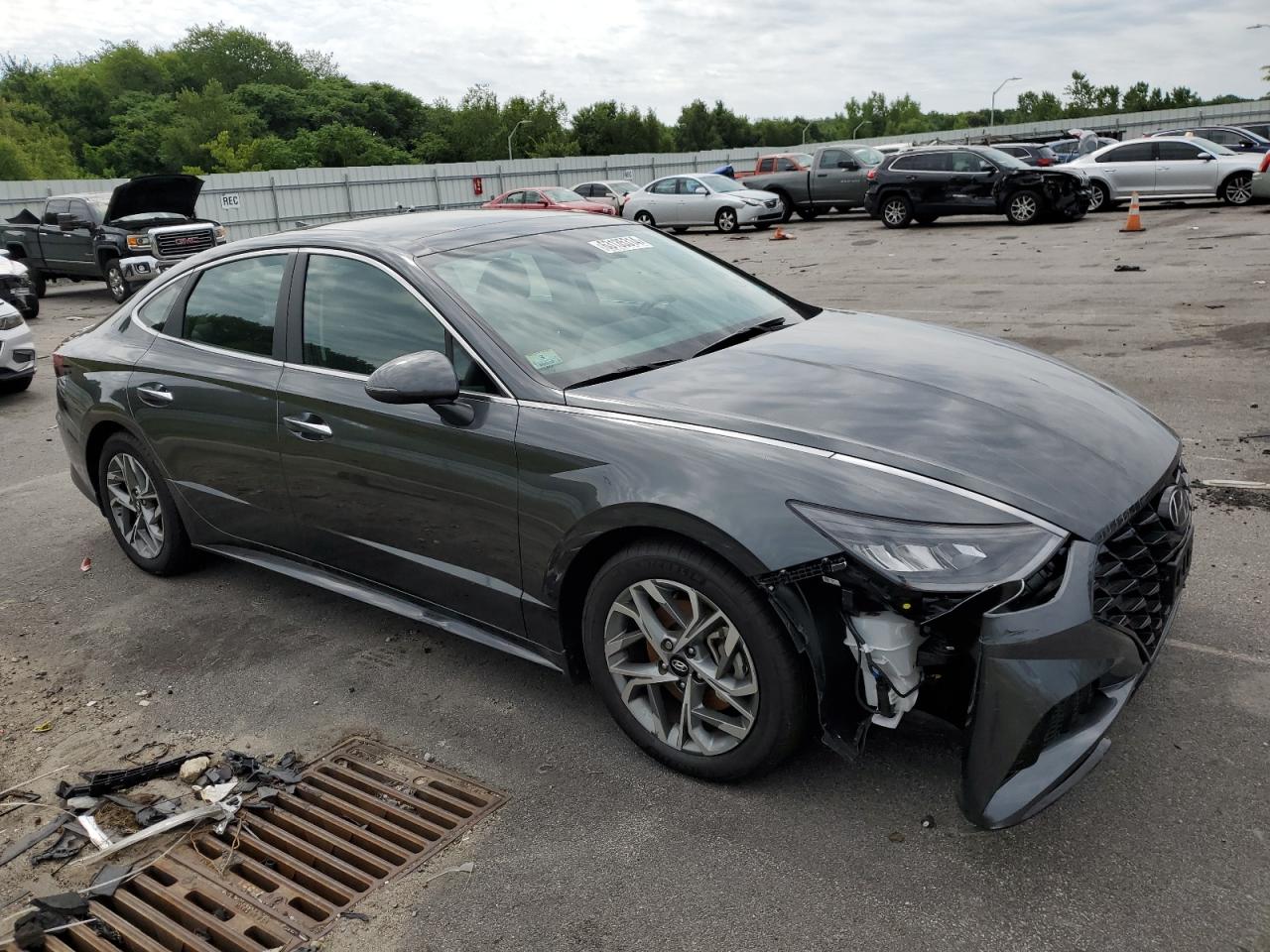 2022 Hyundai Sonata Sel VIN: KMHL14JA5NA245799 Lot: 63135314