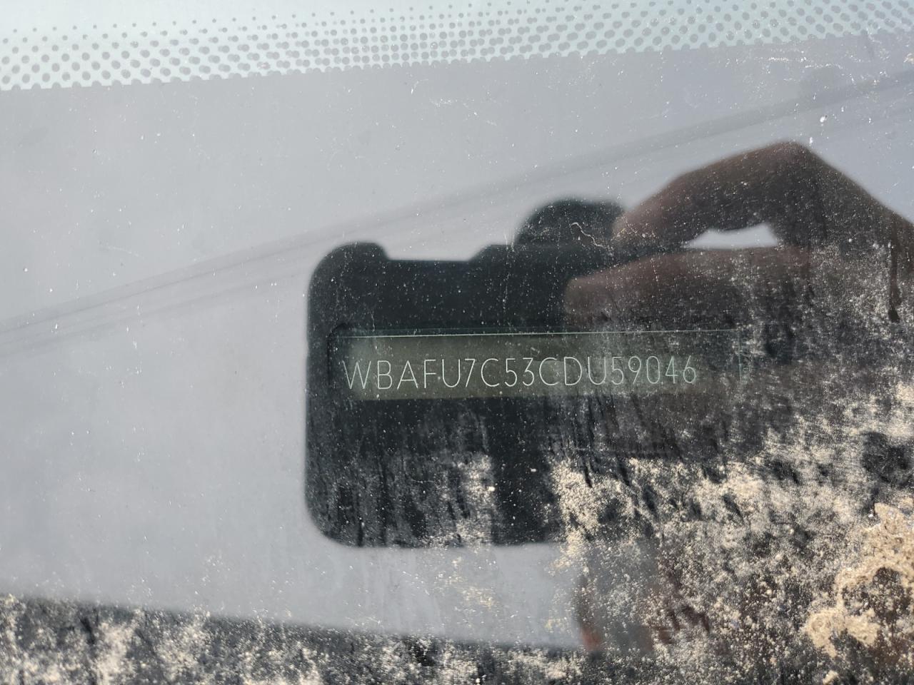 2012 BMW 535 Xi VIN: WBAFU7C53CDU59046 Lot: 64464064