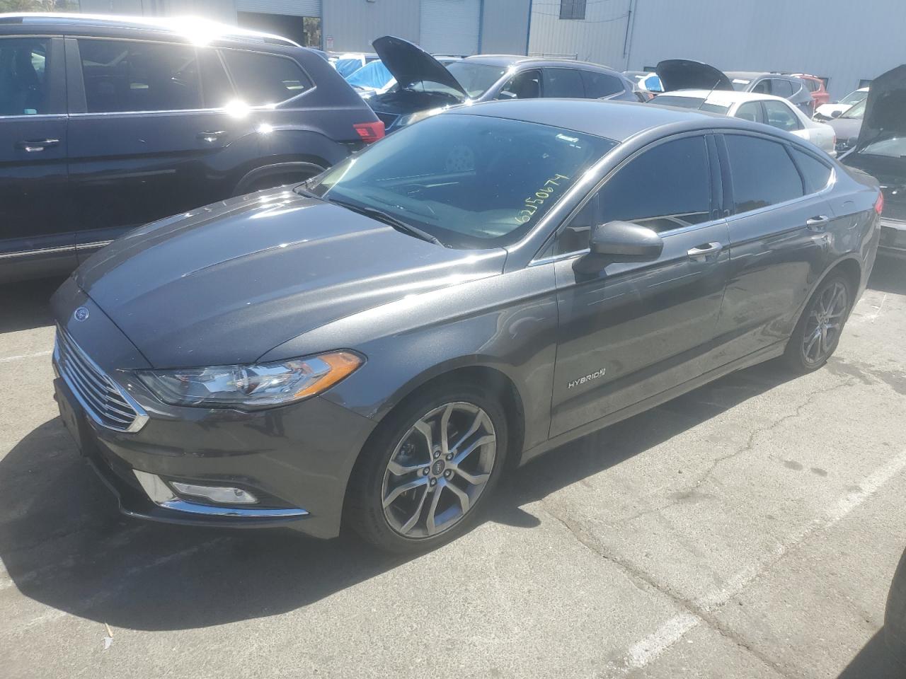 2017 Ford Fusion Se Hybrid VIN: 3FA6P0LU6HR234679 Lot: 62150674