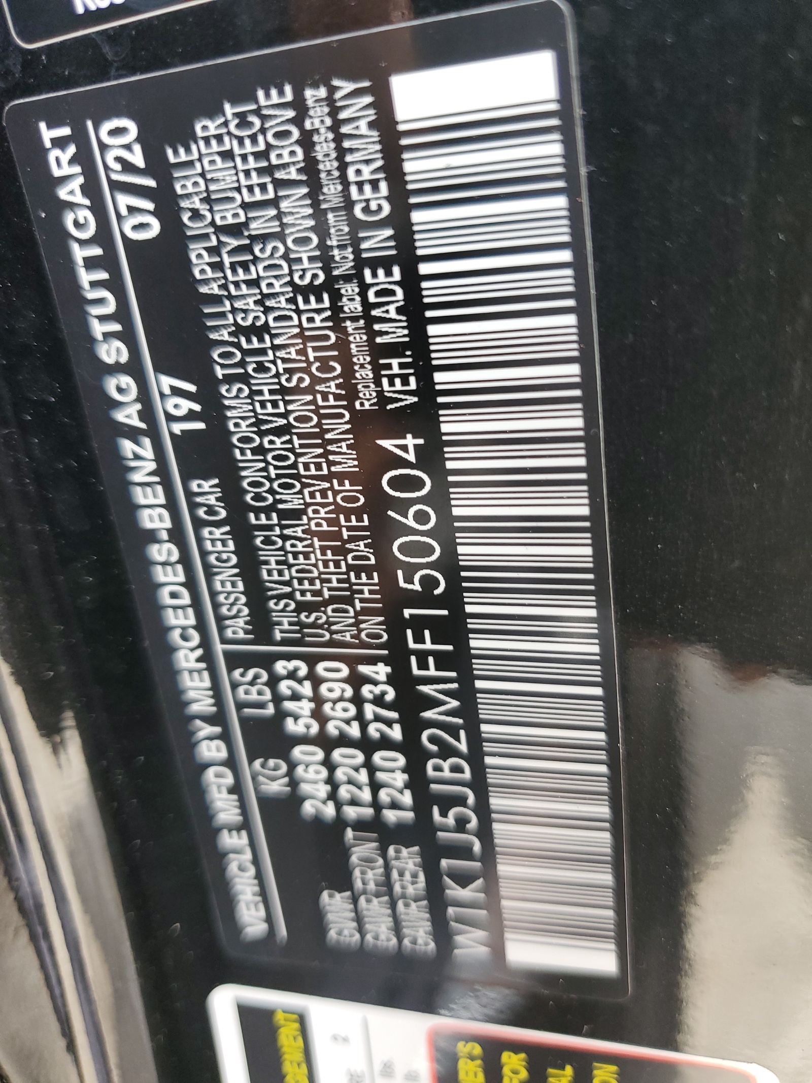 W1K1J5JB2MF150604 2021 Mercedes-Benz E 450