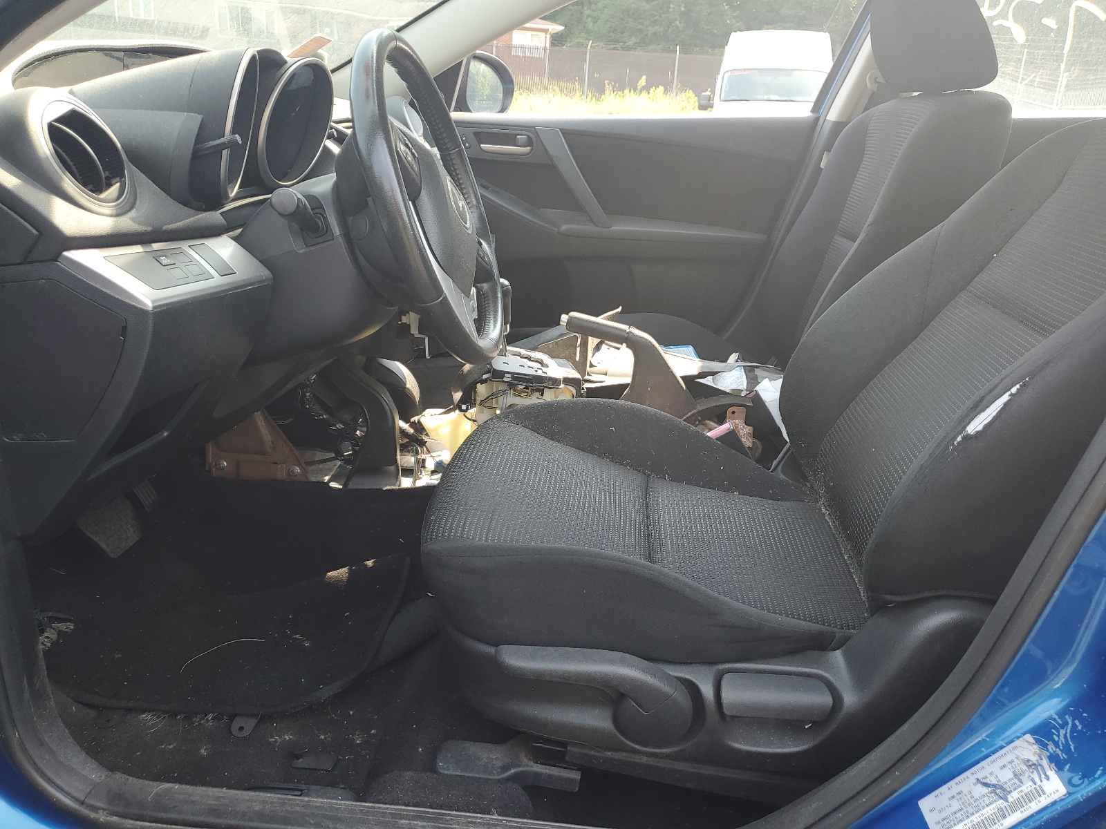 JM1BL1V84C1691097 2012 Mazda 3 I