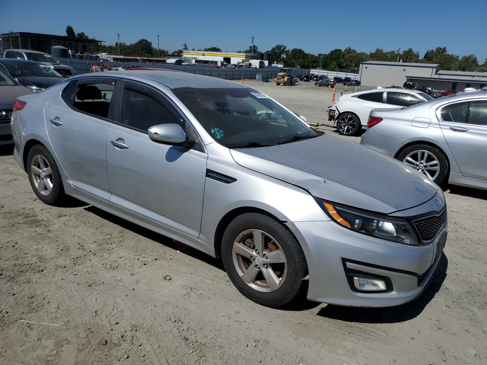 2014 Kia Optima Lx vin: 5XXGM4A75EG260194