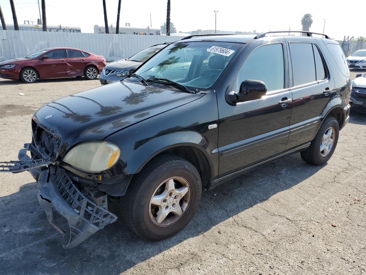 2000 Mercedes-Benz Ml 320 VIN: 4JGAB54E1YA187056 Lot: 61979604