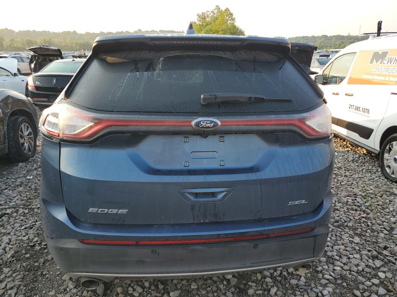 2018 Ford Edge Sel VIN: 2FMPK3J83JBB25715 Lot: 64523624