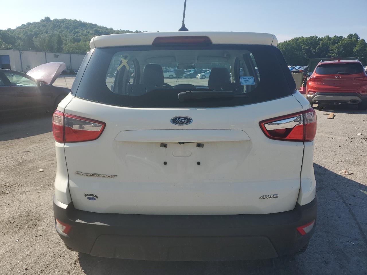 2021 Ford Ecosport S VIN: MAJ6S3FL0MC429303 Lot: 64750484