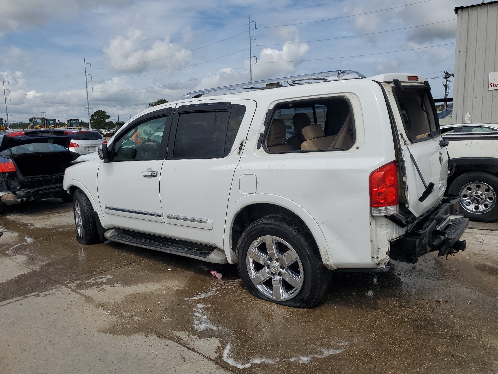 2012 Nissan Armada Sv vin: 5N1BA0NF8CN602408