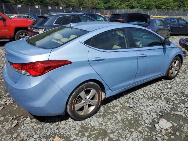  HYUNDAI ELANTRA 2013 Granatowy