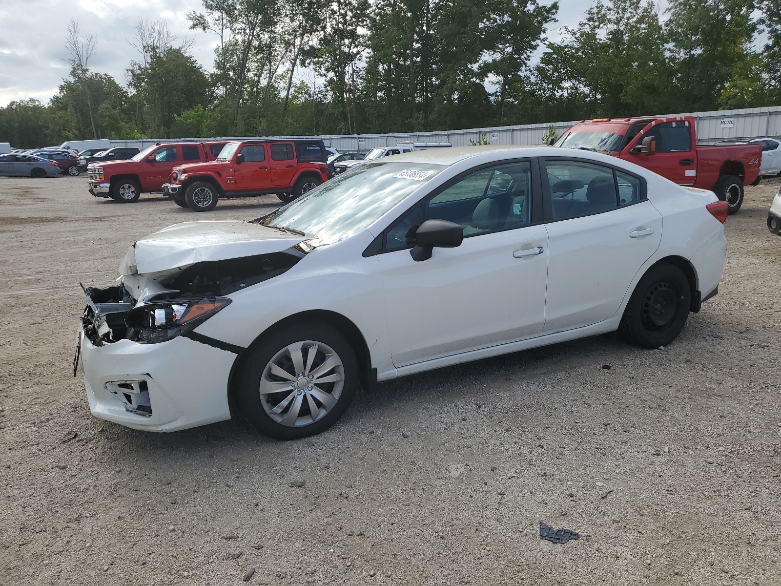 2018 Subaru Impreza vin: 4S3GKAA62J3607776