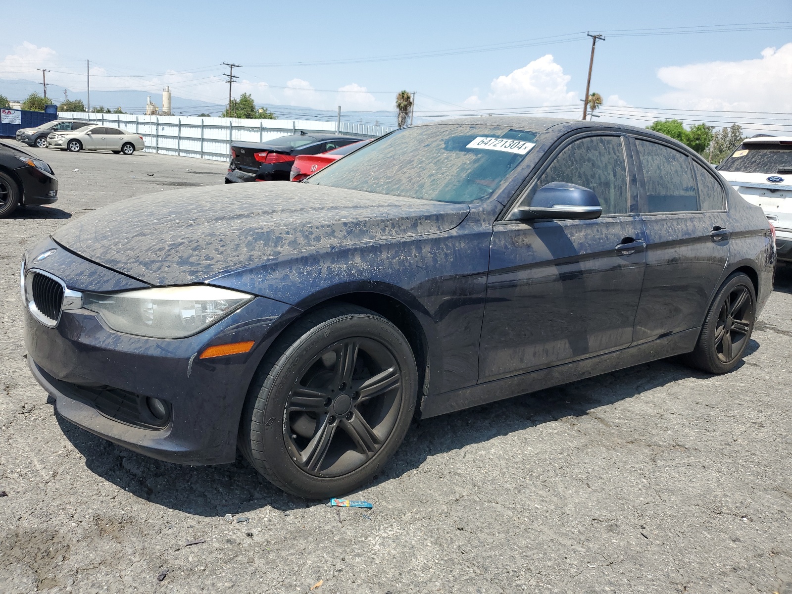 2014 BMW 320 I vin: WBA3B1C55EP680039