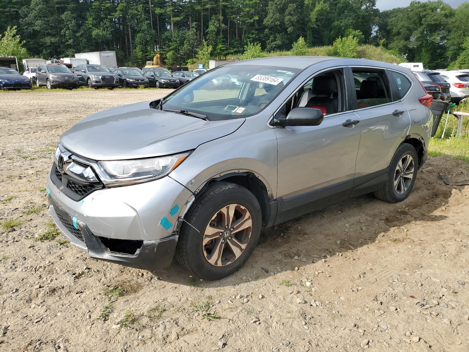 2019 Honda Cr-V Lx vin: 2HKRW6H37KH205909