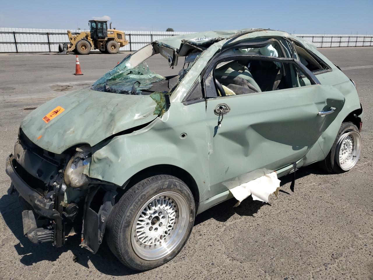 2013 Fiat 500 Pop VIN: 3C3CFFAR7DT574202 Lot: 63693194