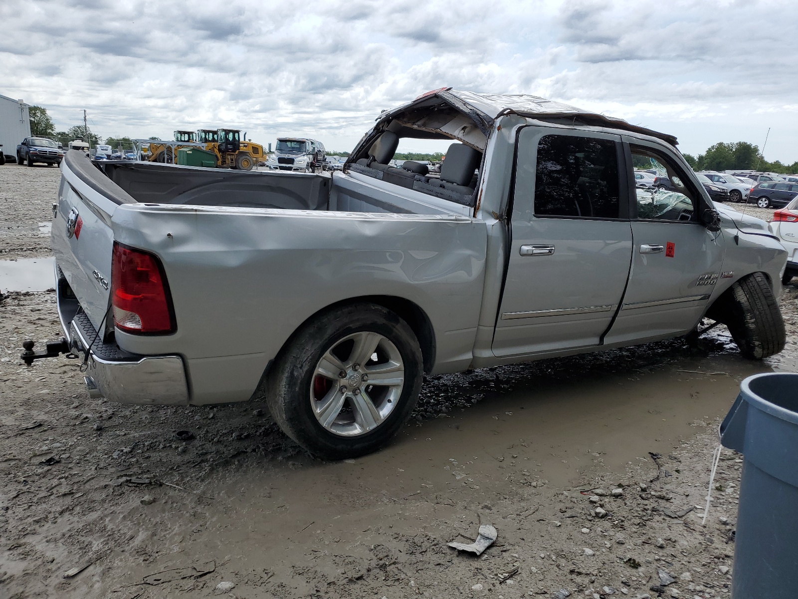 2014 Ram 1500 Slt vin: 1C6RR7LT9ES201412