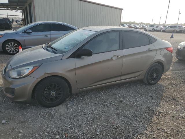  HYUNDAI ACCENT 2013 tan