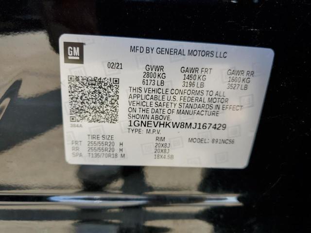 1GNEVHKW8MJ167429 Chevrolet Traverse L 13