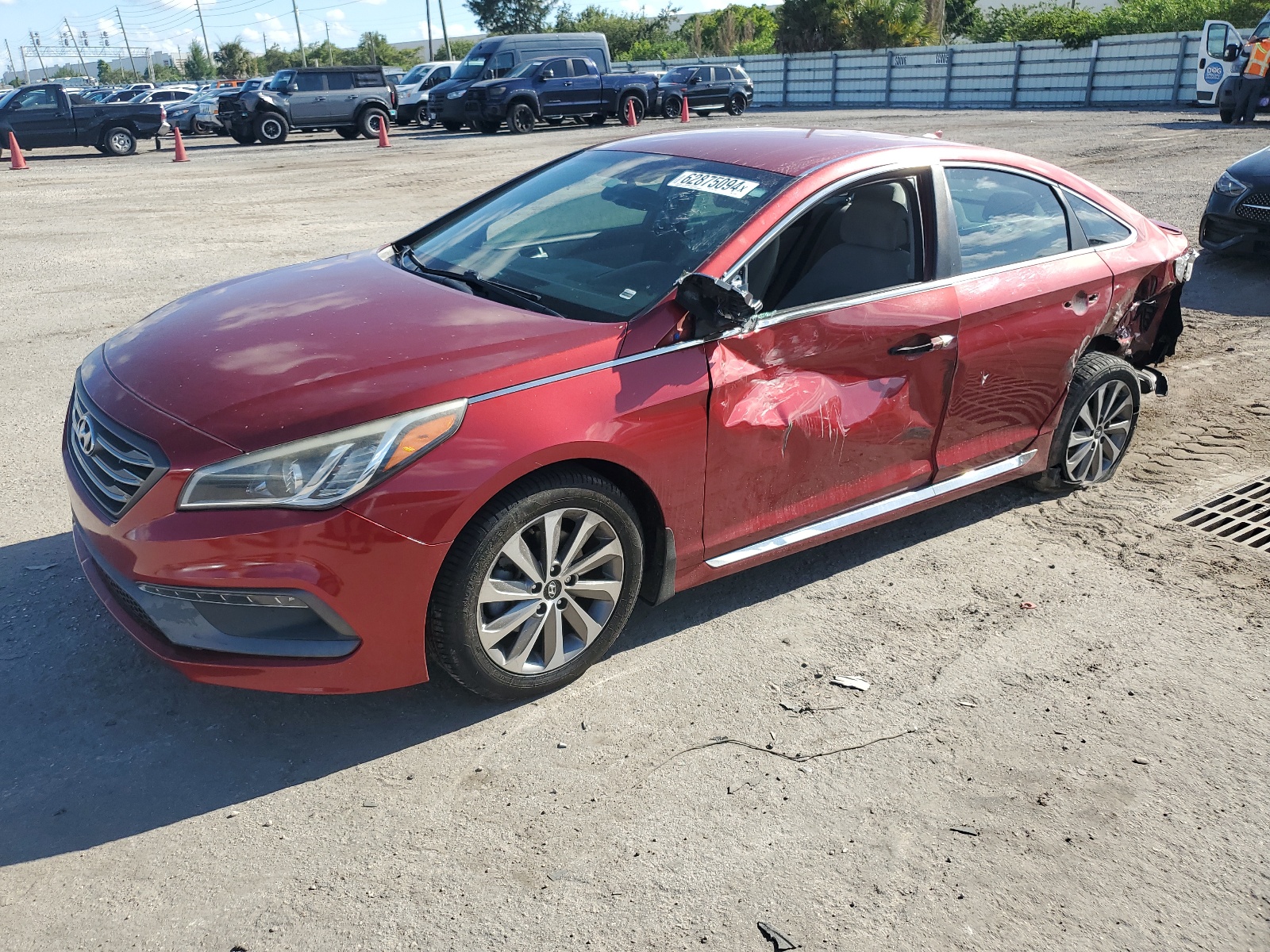 5NPE34AF5FH142055 2015 Hyundai Sonata Sport