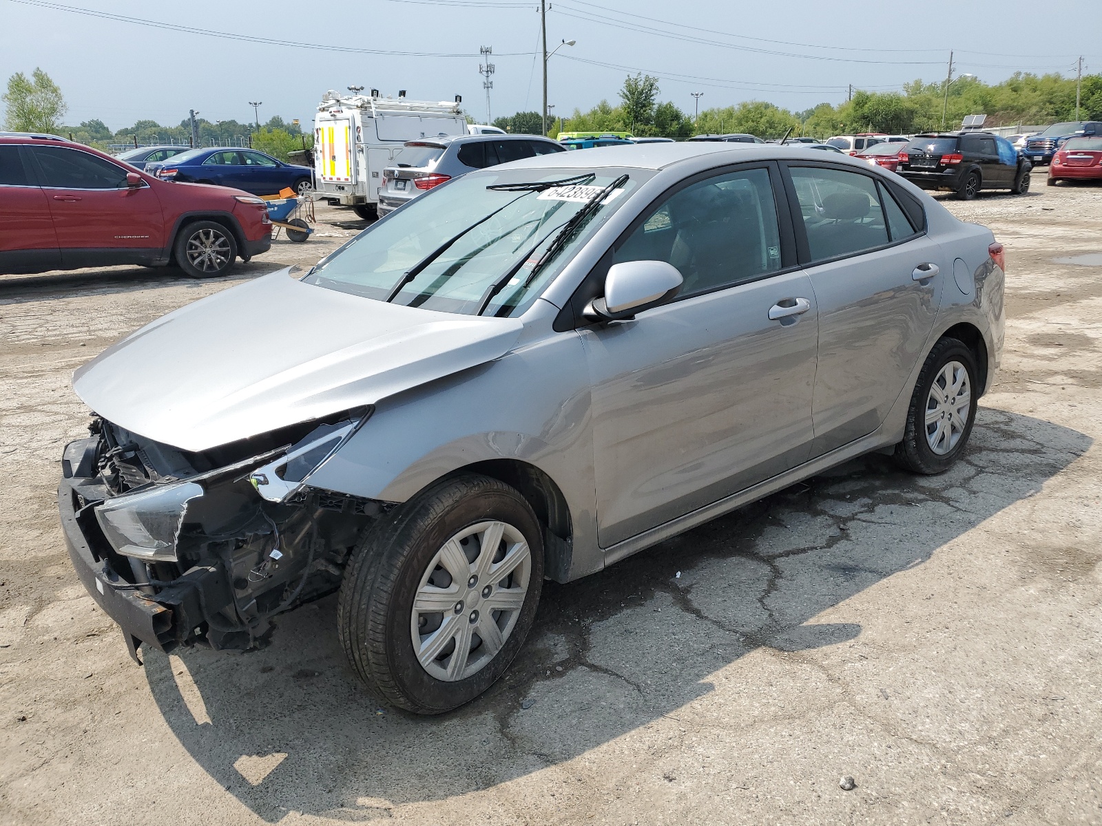 2021 Kia Rio Lx vin: 3KPA24AD8ME368527