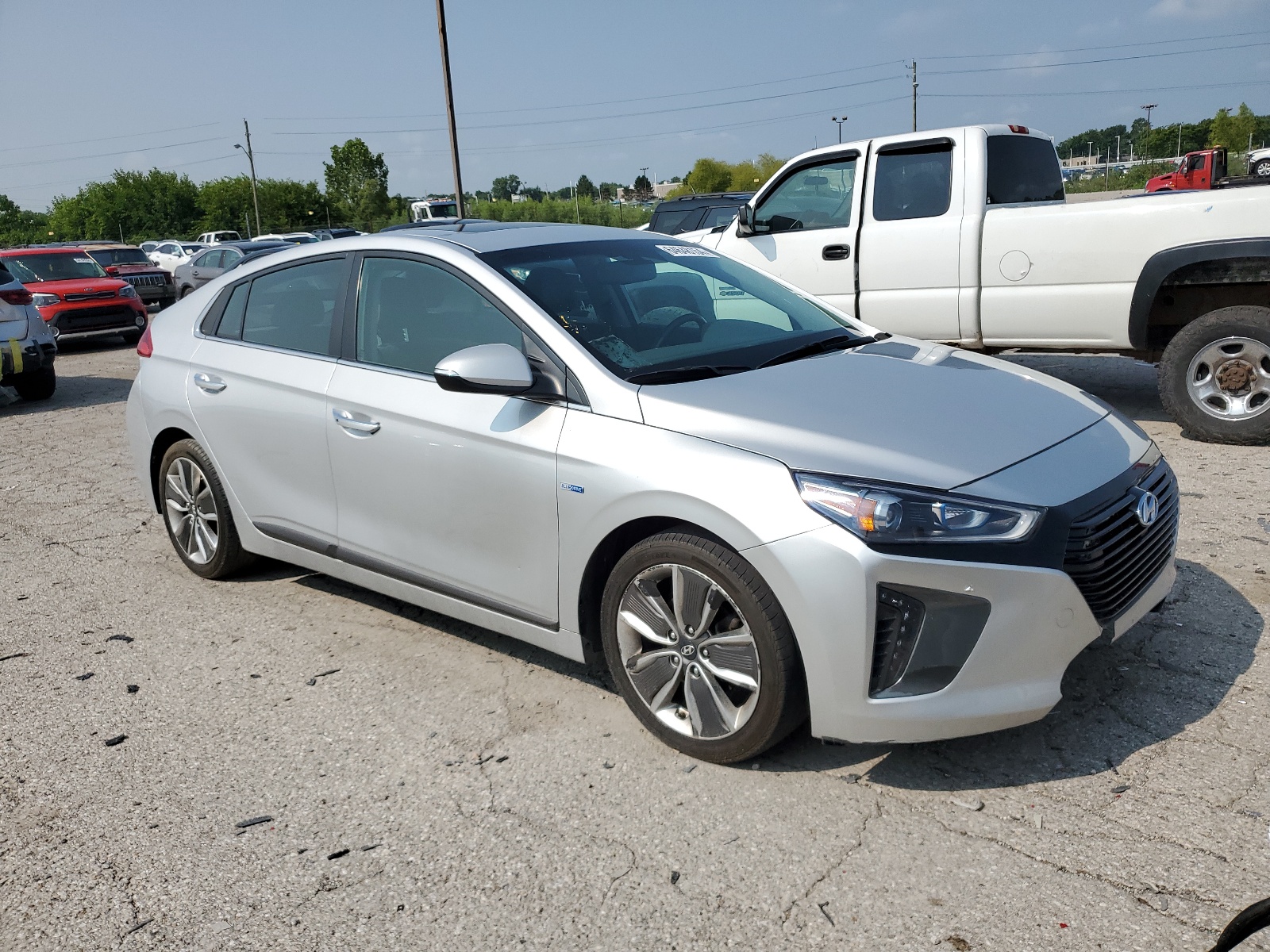 2017 Hyundai Ioniq Limited vin: KMHC85LC4HU049033