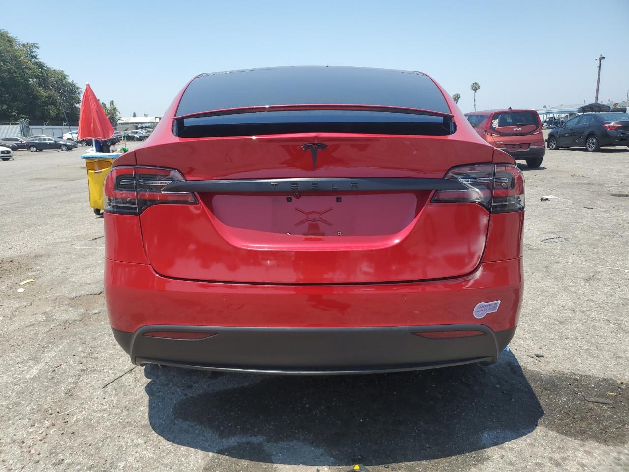 2016 Tesla Model X VIN: 5YJXCBE20GF020515 Lot: 61844394