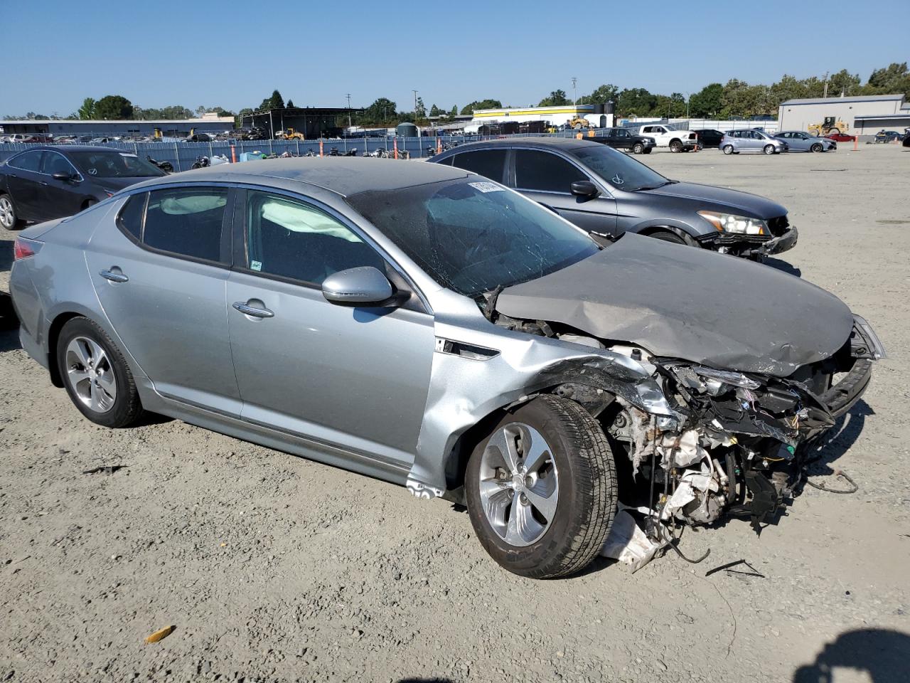 2016 Kia Optima Hybrid VIN: KNAGM4AD0G5096900 Lot: 61851044