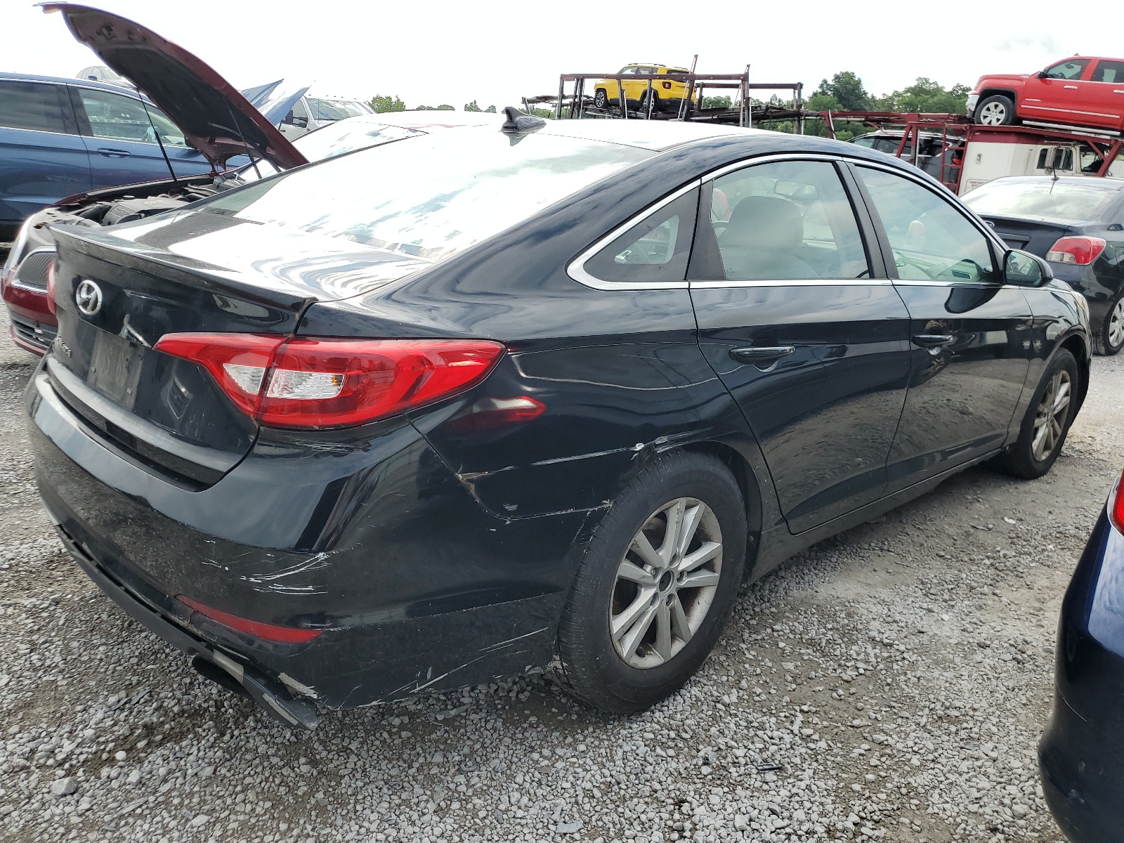 2017 Hyundai Sonata Se vin: 5NPE24AF6HH483308