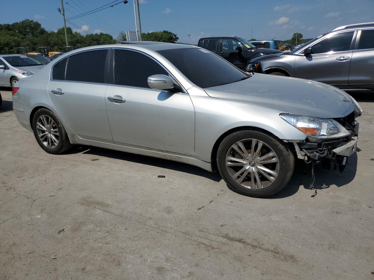 2010 Hyundai Genesis 4.6L VIN: KMHGC4DFXAU096429 Lot: 63058934