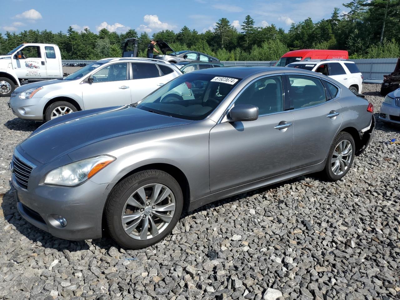 2013 Infiniti M37 X VIN: JN1BY1AR7DM602206 Lot: 61923674