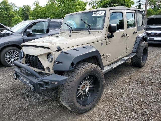 Parquets JEEP WRANGLER 2016 tan