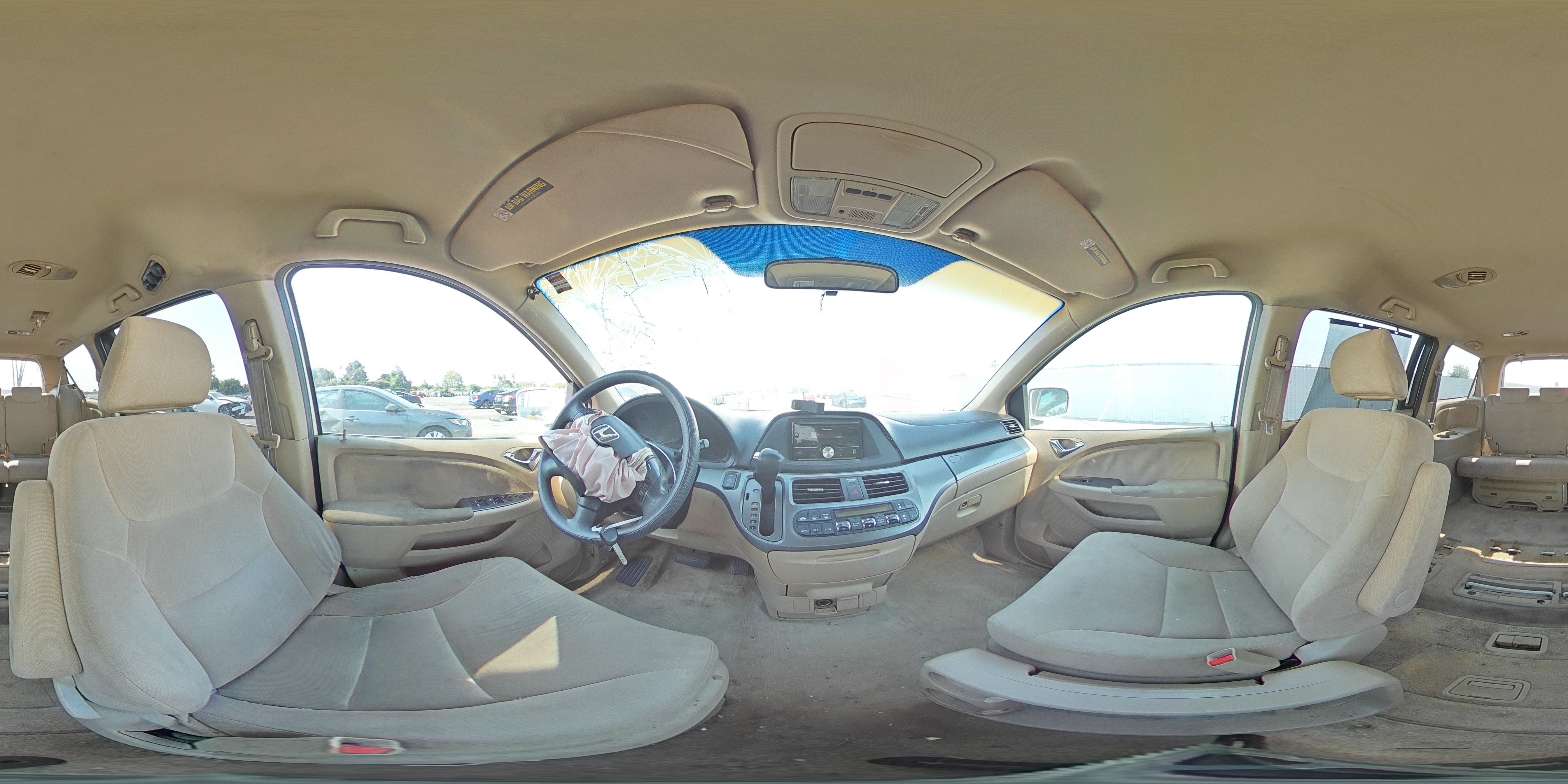 2007 Honda Odyssey Ex VIN: 5FNRL38447B083788 Lot: 62554894