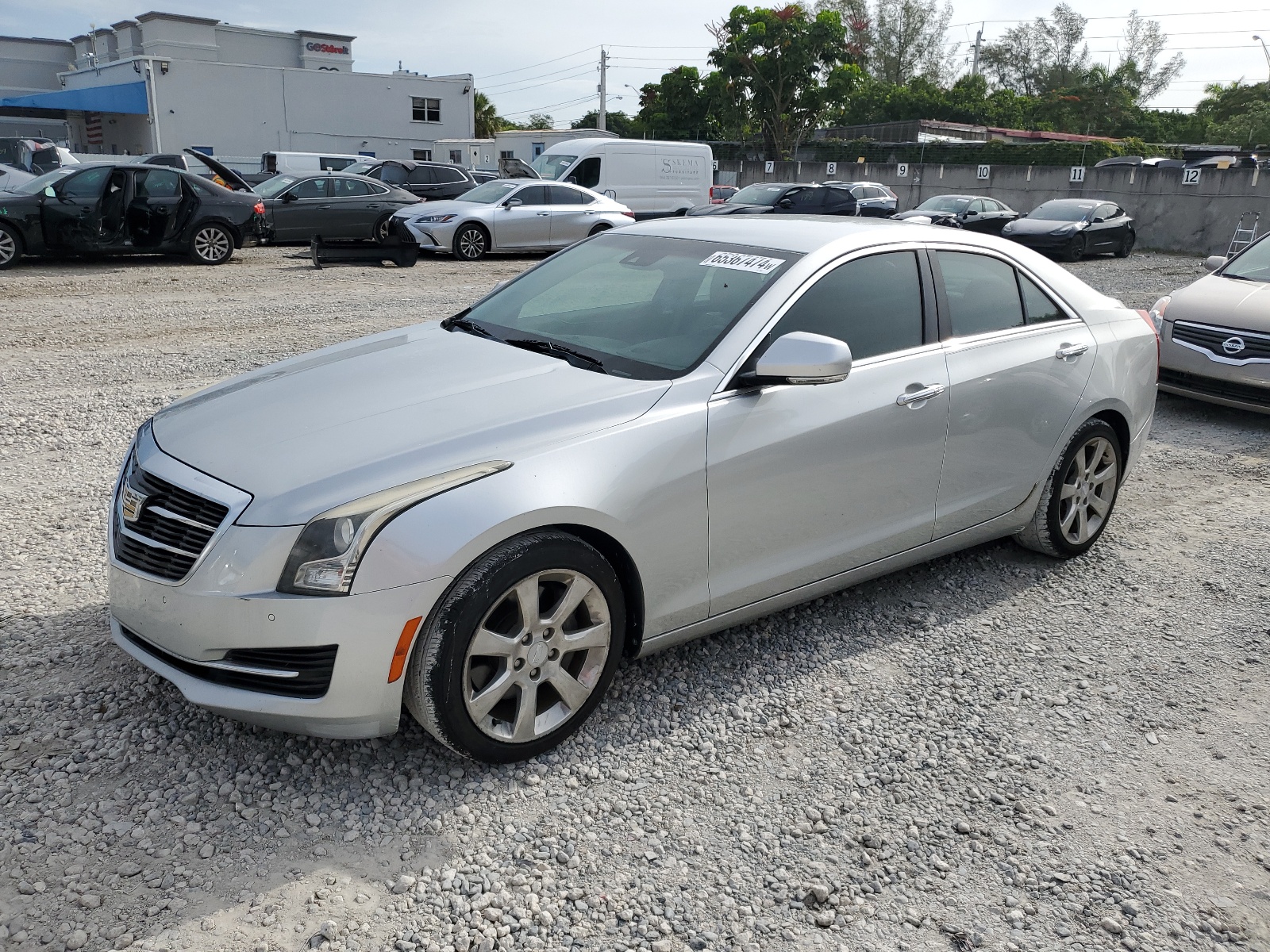 2015 Cadillac Ats Luxury vin: 1G6AB5SA9F0110977