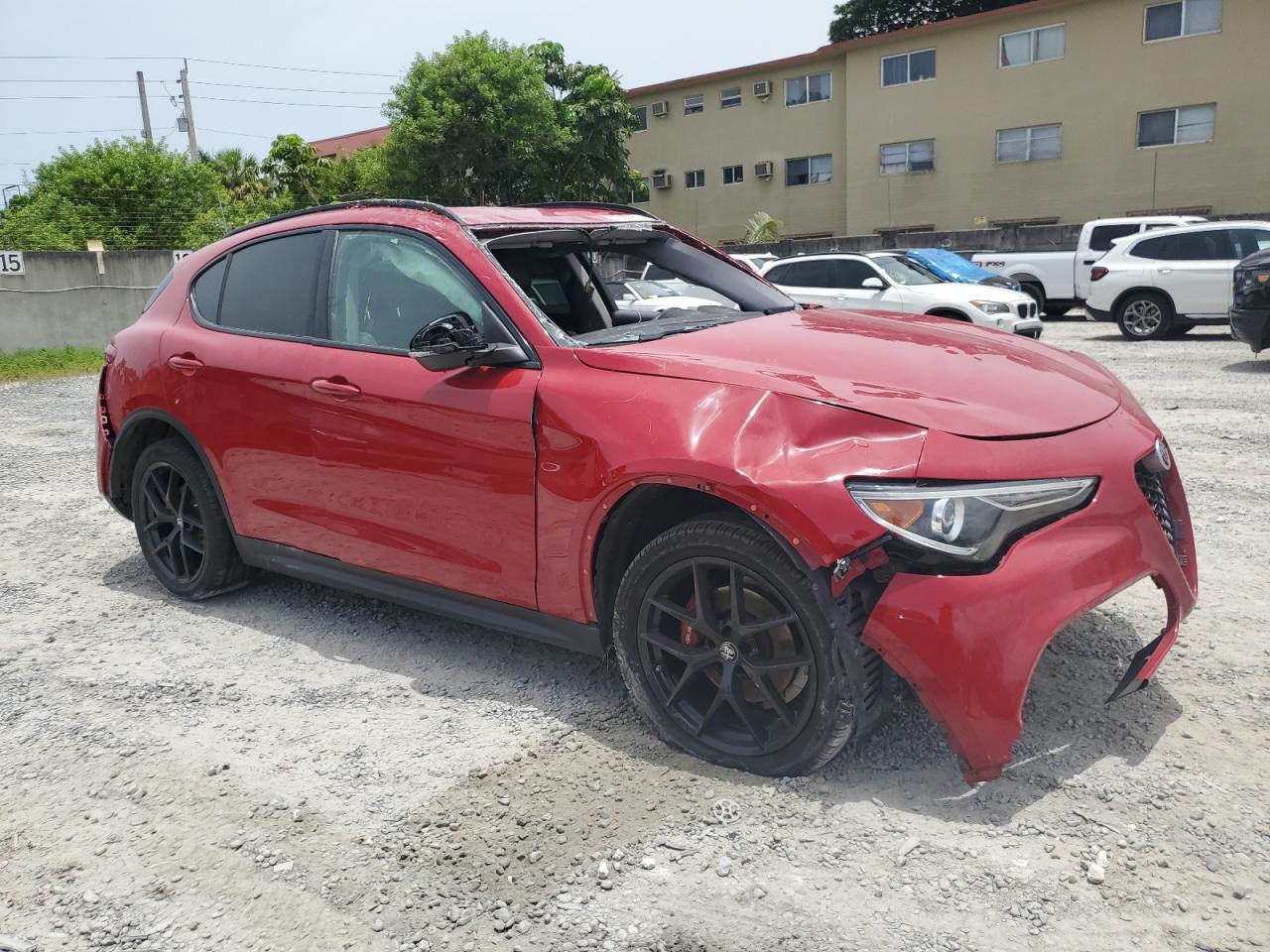 2019 Alfa Romeo Stelvio VIN: ZASPAJAN3K7C55397 Lot: 61568474