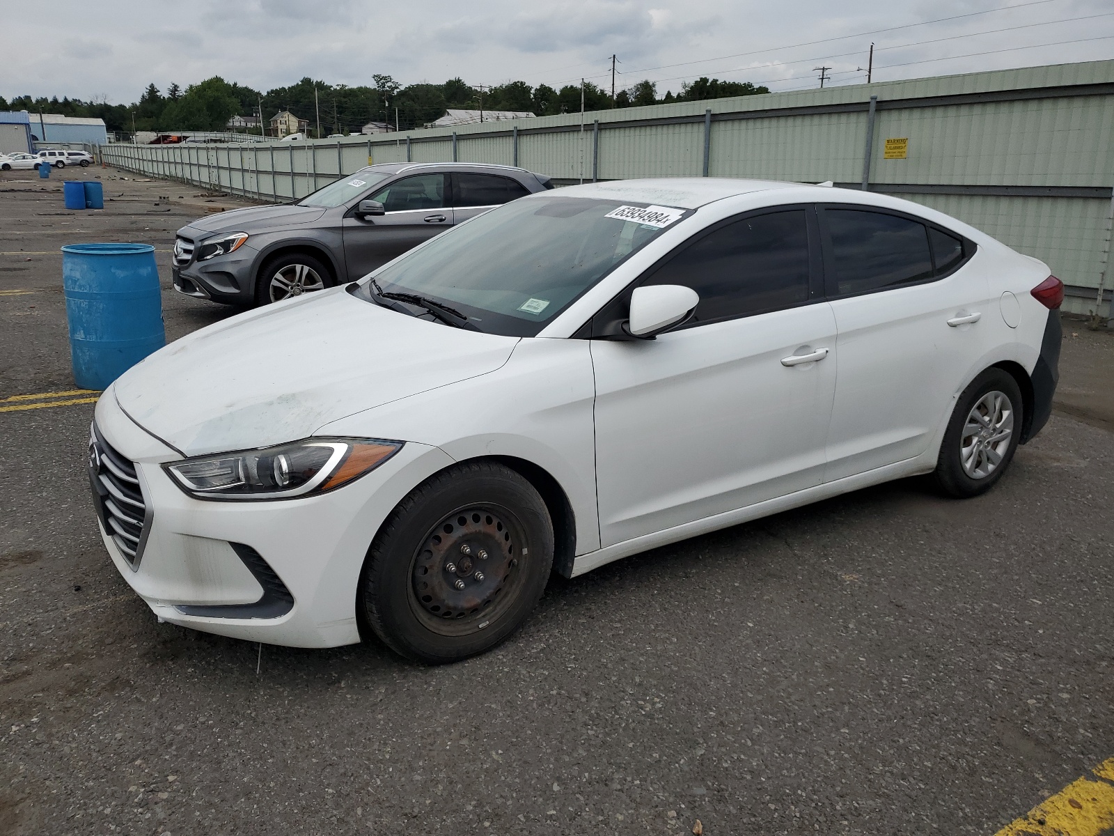 2017 Hyundai Elantra Se vin: 5NPD74LFXHH116132