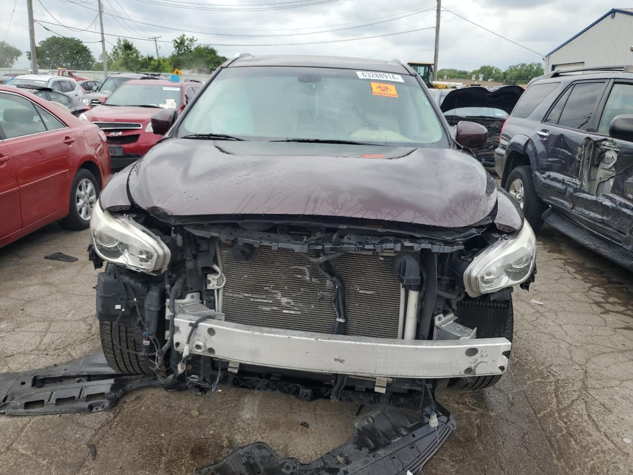 2015 Infiniti Qx60 VIN: 5N1AL0MM8FC554110 Lot: 63288914