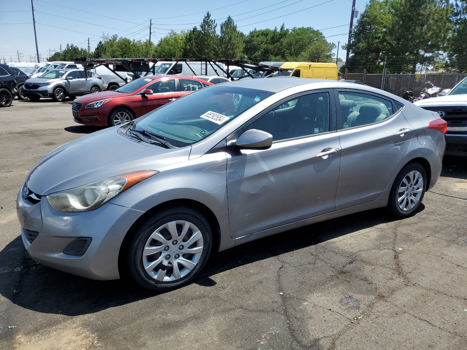 2012 Hyundai Elantra Gls vin: KMHDH4AE9CU229359