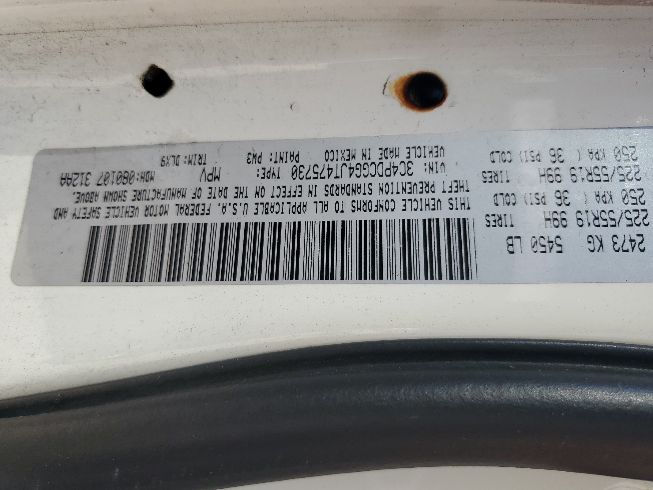 3C4PDCGG4JT475730 2018 Dodge Journey Crossroad