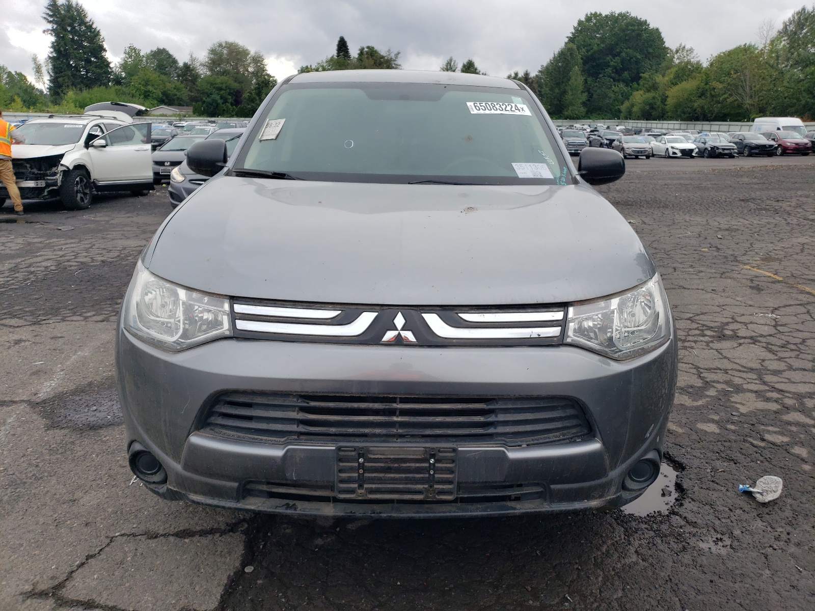 2014 Mitsubishi Outlander Es vin: JA4AD2A3XEZ015213