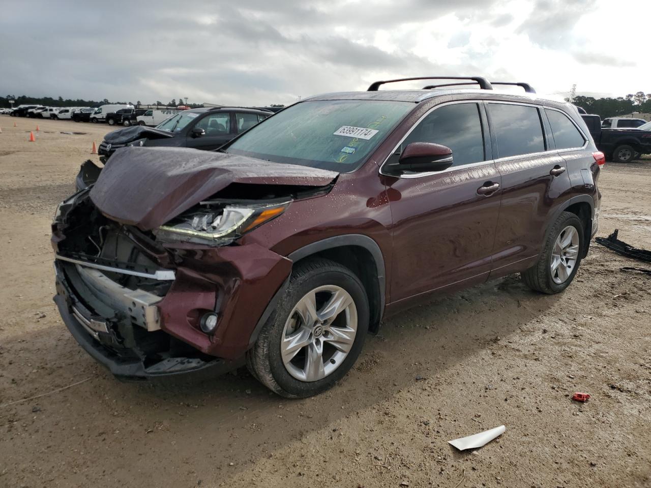 5TDYZRFH2KS337800 2019 TOYOTA HIGHLANDER - Image 1