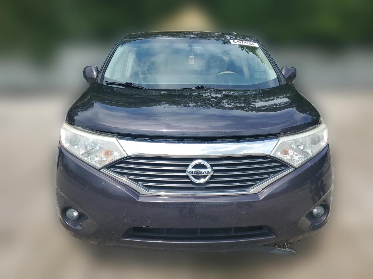 2011 Nissan Quest S VIN: JN8AE2KP5B9005533 Lot: 63070794