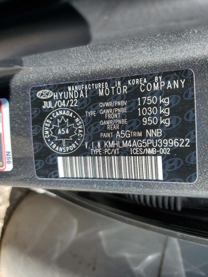 2023 Hyundai Elantra Sel VIN: KMHLM4AG5PU399622 Lot: 63921874