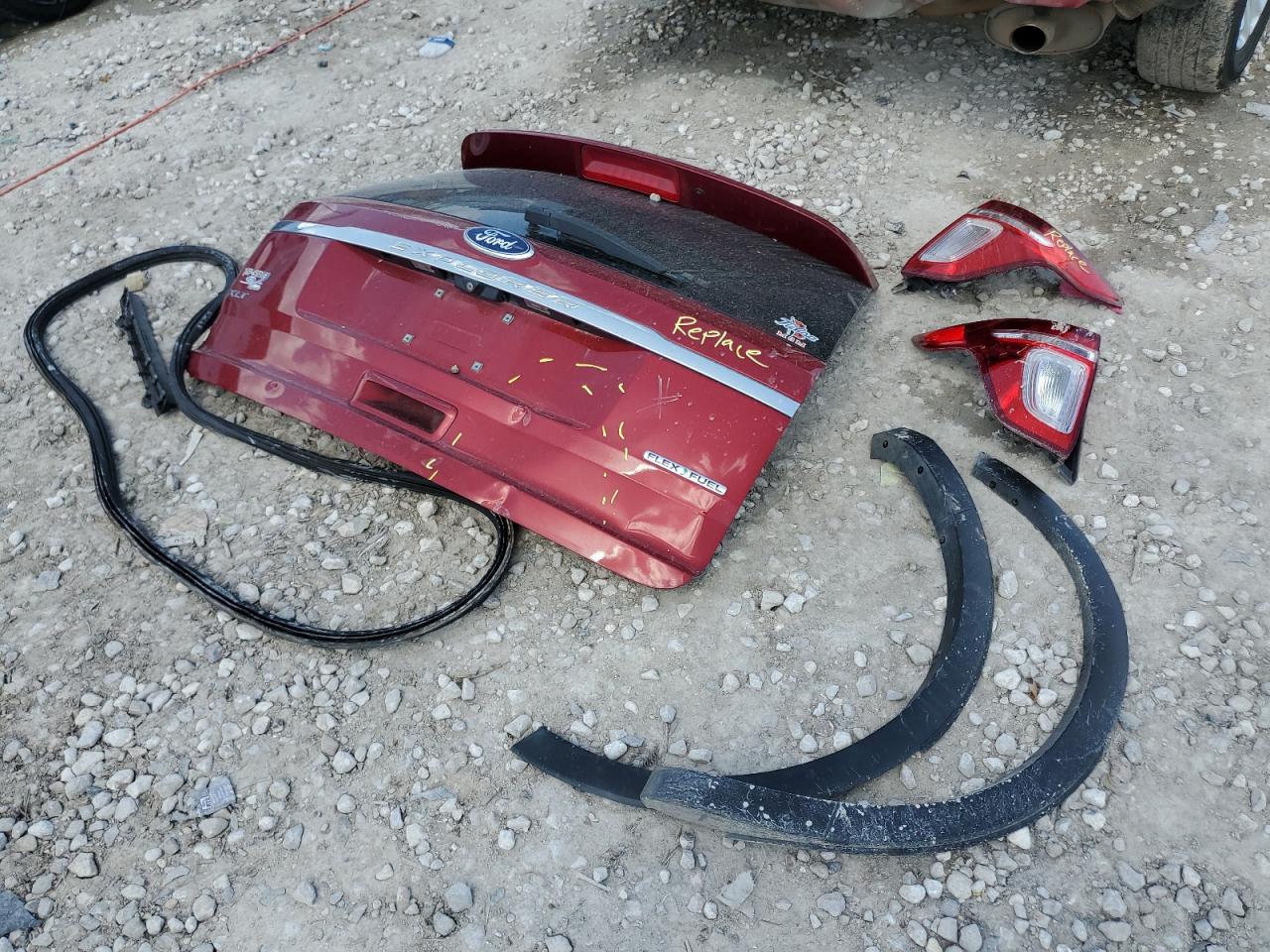 2014 Ford Explorer Xlt VIN: 1FM5K7D8XEGB00092 Lot: 65405024