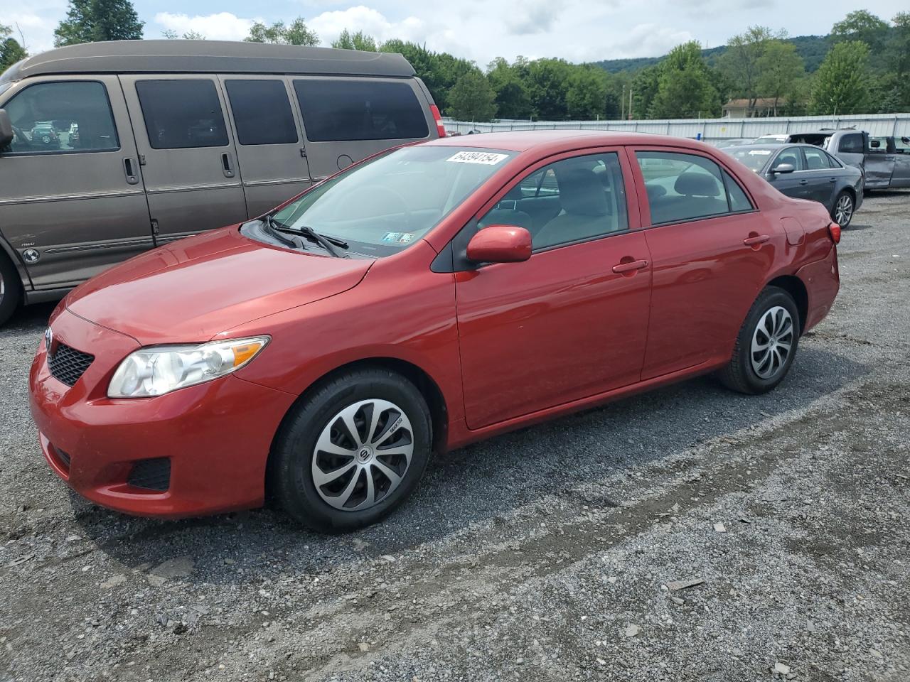 2010 Toyota Corolla Base VIN: 2T1BU4EE8AC191652 Lot: 64394154